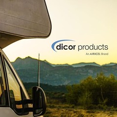 Dicor Clear Caulk Sealant 10 Ounce Paintable for RV Windows and Doors