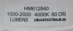 NEW Cooper Halo Recessed Light HM612840 6″ LED Module 4000K + 61MDC Reflector