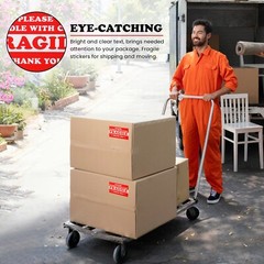 4000 pieces 3″ x 5″ Handle With Care Fragile Label Sticker Self Adhesive Warning