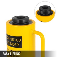 20 Ton 44000lbs Hollow Ram Hydraulic Cylinder Jack Single Acting 100mm 4″ Stroke