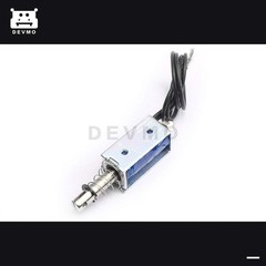 Versatile JF-0530B DC12V Electromagnet with 10mm Stroke for Vending Machines