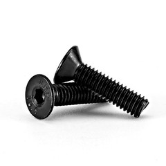 M4-0.7 x 12mm Flat Head Hex Socket Cap Screws Countersunk Bolts, 10.9 Grade A…