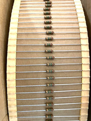 1.5M Ohms KOA Speer Carbon Film Resistor 5% Tol 1/4w CF 1/4 155 J T52 (100 pcs.)
