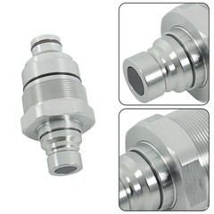 Male Flat Face Coupler Compatible With Caterpillar 279D 299D 226D 262D