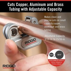 Model 104 Close Quarters Tubing Cutter, 3/16-inch to 15/16-inch Tube Cutter