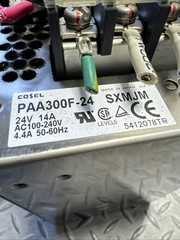 Cosel PAA300F-24 SXMJM Power Supply 24V 14A H-8