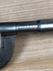 THE L.S. STARRETT CO. ATHOL MASS USA OUTSIDE MICROMETER 209-C 0-1″ VTG
