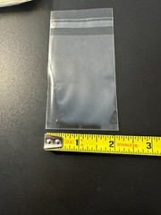 500 Small Sealable Poly Clear Storage Baggies Jeweler bags Accessory Baggies