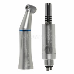 Dental low slow speed straight handpiece/ contra angle / air motor 4Hole Black
