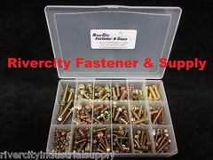 Small Head Flange Bolt Screw Assortment Kit M6, M8, M10 Metric Grade 10.9