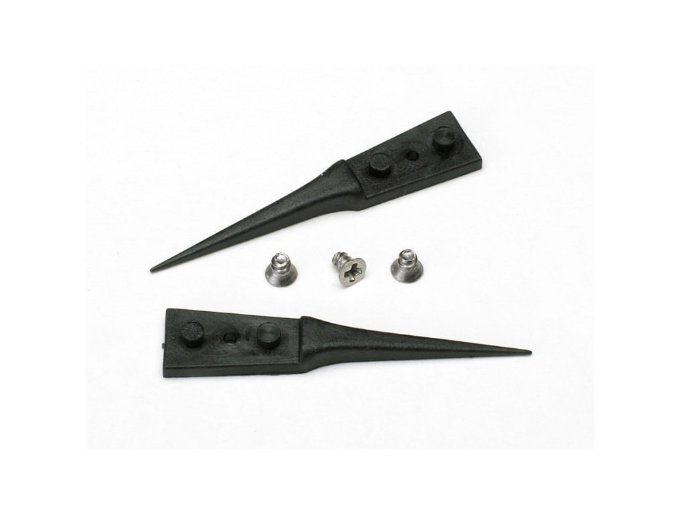 Techni-Pro 758TW0505 – 1.6′ ESD Plastic Tips, Style 5, Carbon Fiber Tips for
