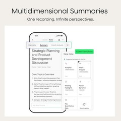 Plaud Note Pro AI Voice Recorder, Transcribe & Summarize with AI, App Control…