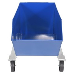 Portable Hopper, Steel, 1/2 Cu. Yd, 2000Lb., P-Hop-0.5