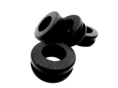 3/4″ Hole Fit Rubber Grommet Bushing For 1/8″ to 5/32″ Thick Panel, Has 1/2″ ID