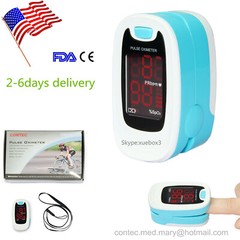 Pulse Oximeter Blood Oxygen meter Heart Rate SpO2 Patient Monitor