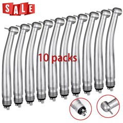 10* WBRWP Dental High Speed Handpiece Push Turbine 4 Holes Fit NSK Pana Max