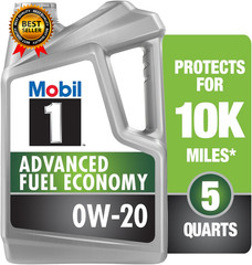 1 Advanced Fuel Economy Full Synthetic Motor Oil 0W-20 5 Quart