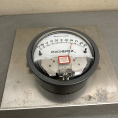 Dwyer Instruments 2300-0 Dwyer Magnehelic Pressure Gauge, 0.25In To 0 To 0.25In
