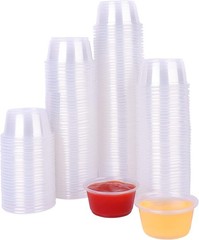 1 oz Disposable Mini Cups, 200 Pack – Safe for Hot Beverages, Hand Wash Only