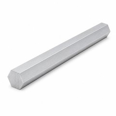 6061 Hex USA Aluminum Solid Bar – Extruded Lathe Stock, 13″ Length, US Materi…