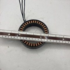 Frameless Brushless DC Motor 4-1/8” OD 3-1/8” ID 1” Tall 36 Copper Coils