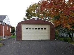 20x25x12 DuroSPAN Steel Building Garage Tiny Home Workshop Factory Direct Open