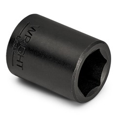 Wright Tool 38-10MM 3/8″ Drive Standard Impact Socket 6 Point Metric 10 mm