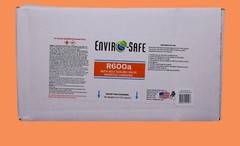 Enviro-Safe R600a Refrigerant w/ k28 Self-Sealing Cap | 1 Can + Top Tap