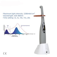 Dental LED Curing Lamp Dental Photopolymerizer Laser Composite Resin Cure Light