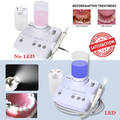 Ultrasonic Piezo Dental Scaler Handpiece 2*Bottle LED/NO-LED Fit EMS Cavitron
