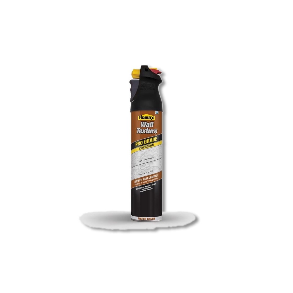 HOMAX Texture Paint Wall Ceiling White Water-Based 25 oz 4565