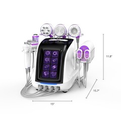 Multifunction 9 in 1 Beauty Machine for Body Massage Facial Skin Care Salon Use