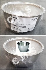 GRAFCO Stainless Steel Large Iodine Cup 14oz Mixing Bowl Dappen Dish 4-3/8×2-5/8