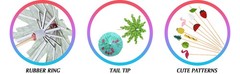 160 Pcs Cocktail Drink Decoration Accessories 60 Drink Cocktail Umbrellas 100