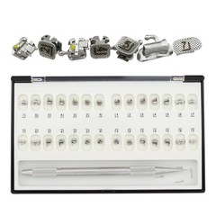 Orthodontic Self Ligating Brackets Buccal Tubes 7-7 Thomas M Roth MBT 022 Damon