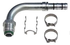 Automotive AC Hose Fitting EZ Clip #10 Male 90 70R8001
