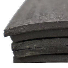 Nitrile Commercial Grade Rubber Sheet Black 60A 0.062 In. X 36 In. X 96 In.