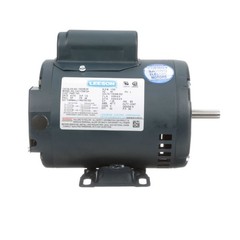 Leeson 100338.00 Electric Motor 1/2 HP 1725 Rpm 1PH 115/208-230 48 FR C4C17DB12H