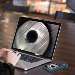 Teslong Rifle Borescope 4.5″ Monitor Fits .20 Caliber & Larger Flexible Tube