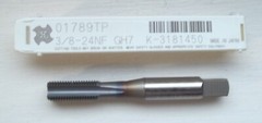 2 New OSG 3/8-24 NF GH7 HS Bottom Hand Tap, 4-Flutes