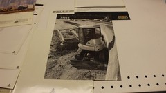 1990s JOHN DEERE, ASV Heavy Equipment BROCHURE LOT compact equipment