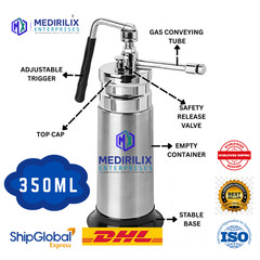 Premium 350ml Mini Cryo Can Liquid Nitrogen Spray for Dermatology Treatments