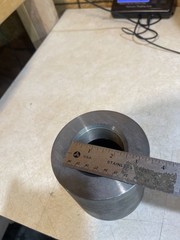 Reducing Coupling: Forged Steel, 3 in x 2 in Female NPT x Female NPT (N3)