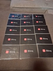 Blinq Wood NFC Digital Business Card Instant Share Tap (Bamboo) Lot of 15 Cards