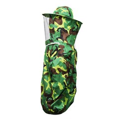 Camouflage Beekeeping Jacket Veil Bee Keeping Suit Hat Smock Protect Equipment