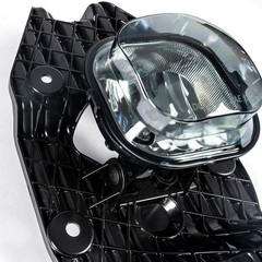 Front Bumper Fog Light for 2011-2016 F250 F350 F450 F550 with Harness Smoky Lens