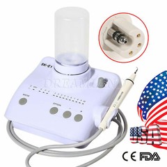 SK-E1 Dental Ultrasonic Piezo Scaler GWandpiece Tips Bottles Fit EMS Cavitron