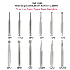 Wave Dental Carbide RA Latch Burs Taper Fissure Round Surgical Bur 4 8 701 557