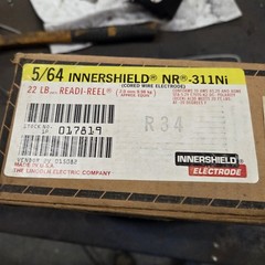 Lincoln Electric Innershield Nr311 Ni 5/64 Cored Wire 22lbs Welding Wire New