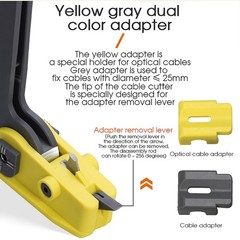 Fiber Optic Cable Stripping Knife KMS-K Longitudinal Cable Cutter Slitter I